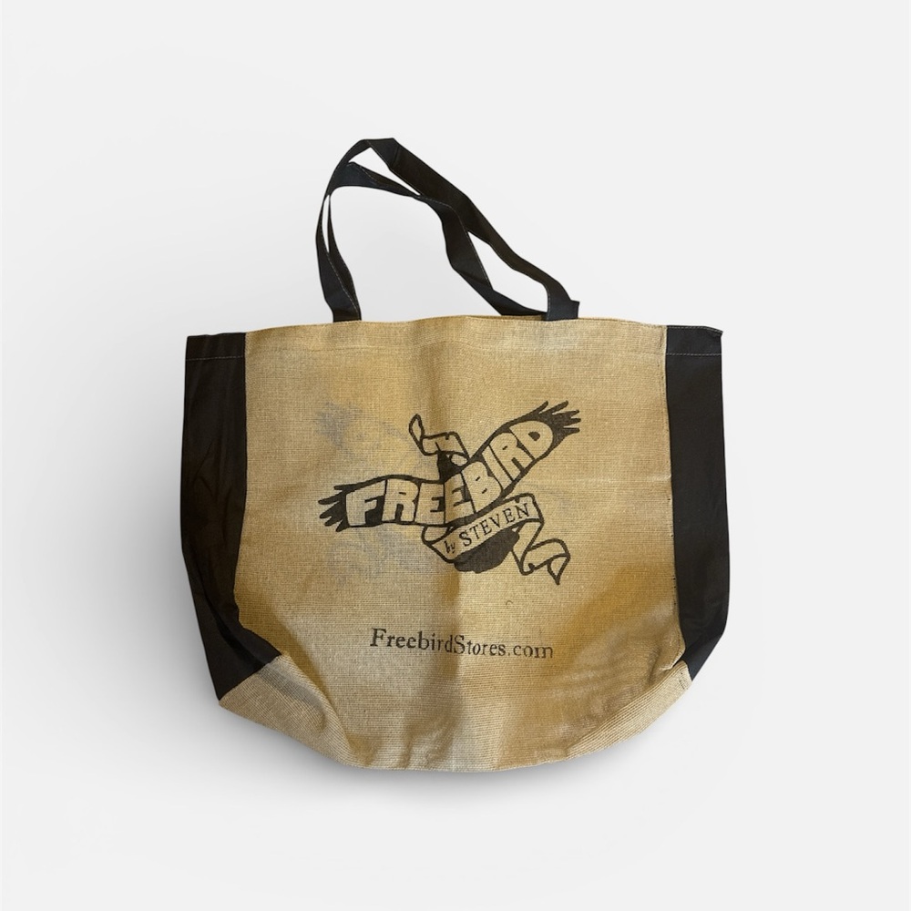 Freebird by Steven Black and Tan Tote
